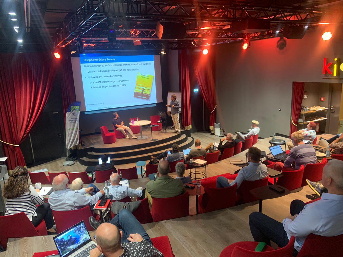 General Assembly of the European <a href="/AnglersAlliance/">EAA Brussels</a>. Me and colleagues were invited to give presentations on data collection of recreational fisheries, Western Baltic Cod status and management option, and salmon sampling and stock status.  
<a href="/DAFV_fish/">Deutscher Angelfischerverband e.V. (DAFV)</a> <a href="/Thuenen_aktuell/">Thünen-Institut</a>