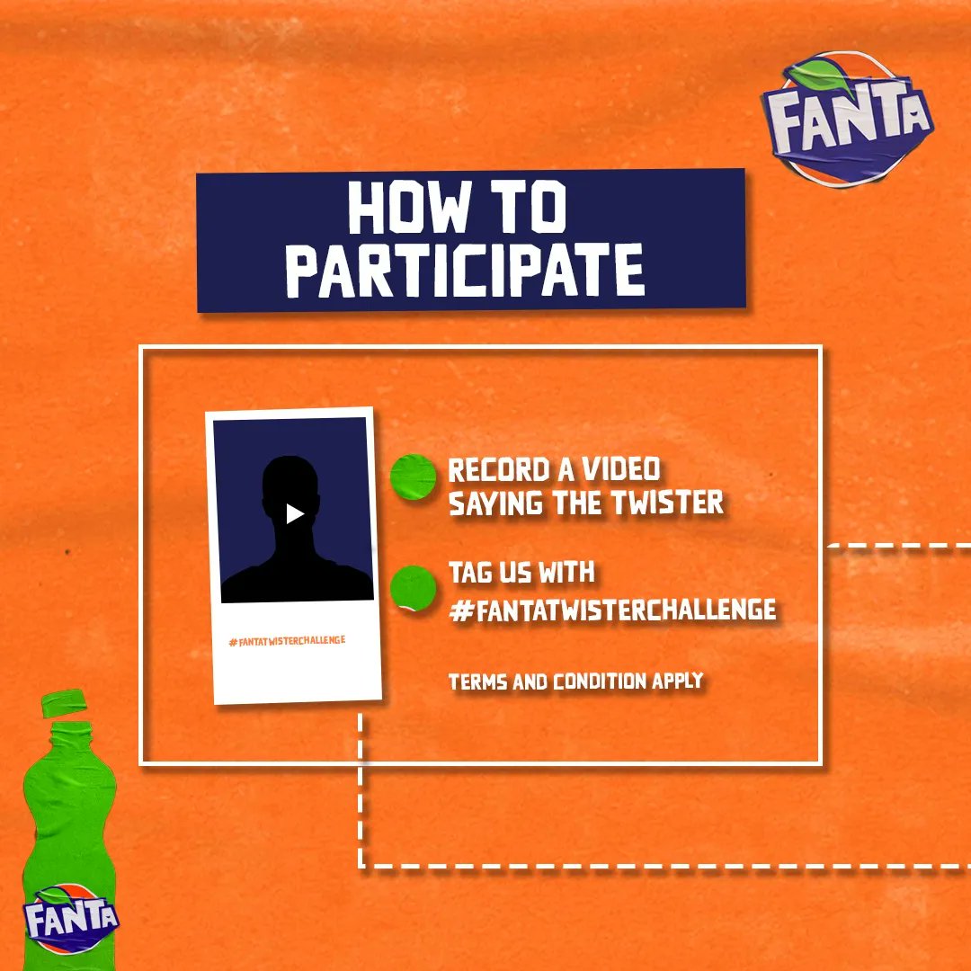 Tongue twisters are so much fun! Are you any good? Don't forget to tag us! #FantaTwisterChallenge #ColourEveryMoment #SnackingIsColourful