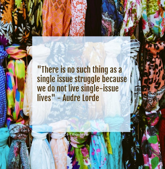 E4Unchained's tweet image. #intersectionality 
#identities #powerstructures
#ClimateChange