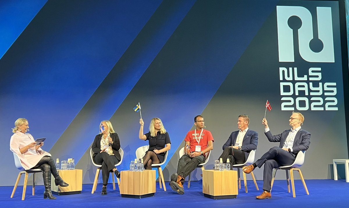 Awesome Kick-off to <a href="/NLSDays/">NLSDays</a> with 5 Nordic Life science companies who cracked the code to successful partnerships - Stronger Together just the <a href="/medicon_valley/">Medicon Valley Alliance</a> way 🌟 #dkpol #svpol