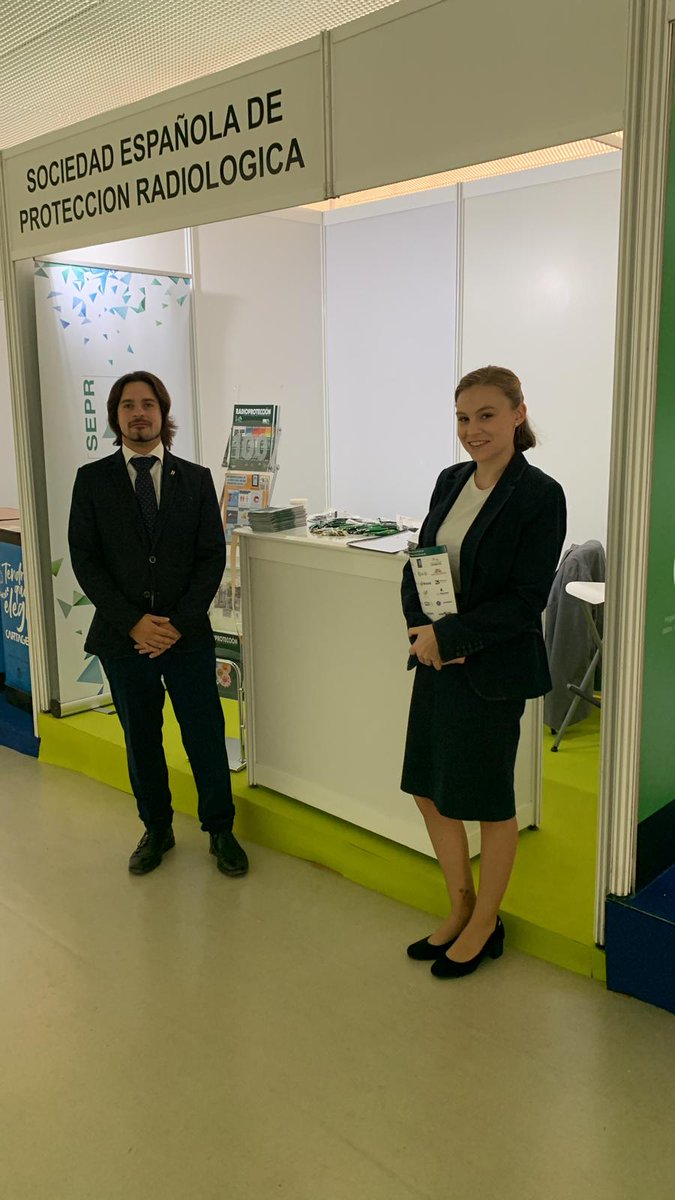 SocEspPR's tweet photo. La #SEPR participa en la «47 Reunión Anual de la @SNEu235» con ponencias y con un stand que ya está preparado para recibir a los interesados en conocer las actividades de la Sociedad, formar parte de ella y crear #networking en el sector nuclear.
 #NuclearesEnCartagena https://t.co/g77CHOHSvX