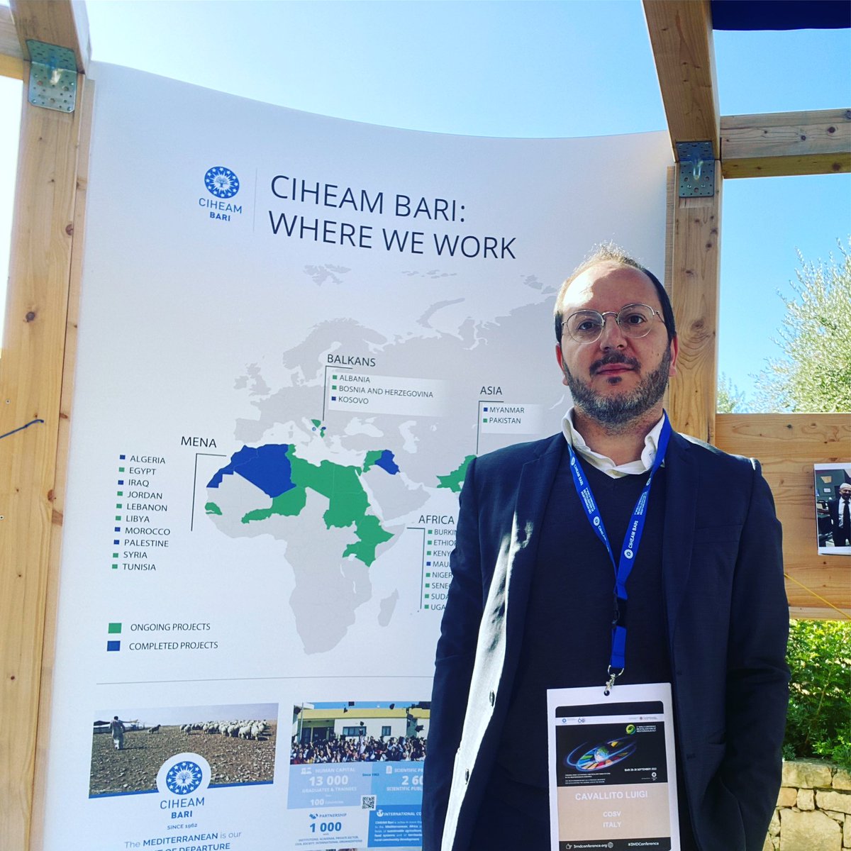 LuigiCavallito's tweet photo. 3rd World Conference of Mediterranean Diet ready to start #COSV @link2007 is in the house #3MDConference #foodsecurity #foodculture #foodDiplomacy #foodsystems #Mediterranean 🇪🇺🇺🇳🇮🇹🇱🇧 @CIHEAM @CIHEAMBari https://t.co/FeFsErcl6z