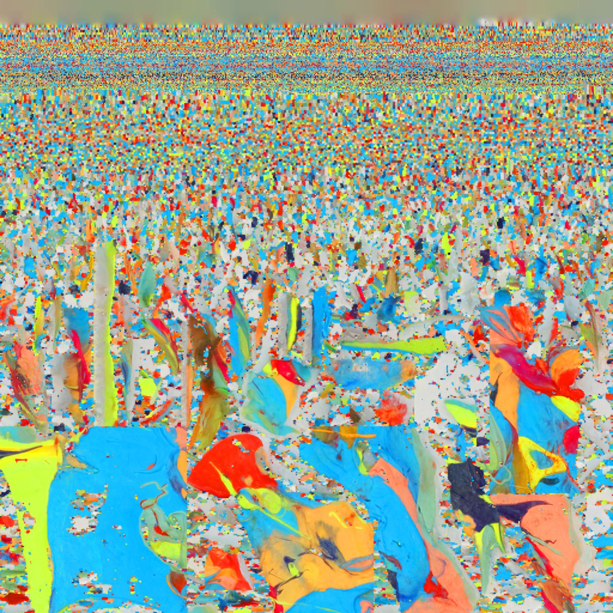 interesting 3d scan UV map