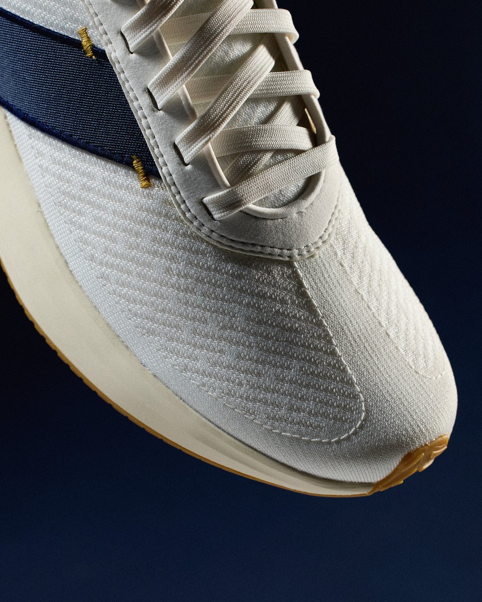 tracksmith's tweet photo. Your daily trainer also deserves an upgrade. Step into the Tracksmith Eliot Runner: a Pebax-Powered® trainer inspired by the pep of New England’s natural surfaces. https://t.co/IPe9bCZAzk https://t.co/40kC3kiZzH