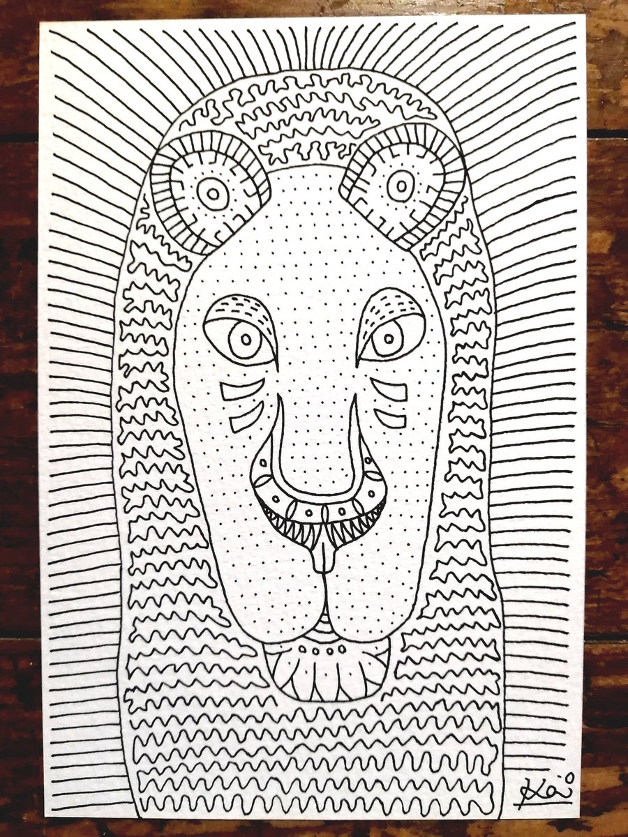 「lion」 