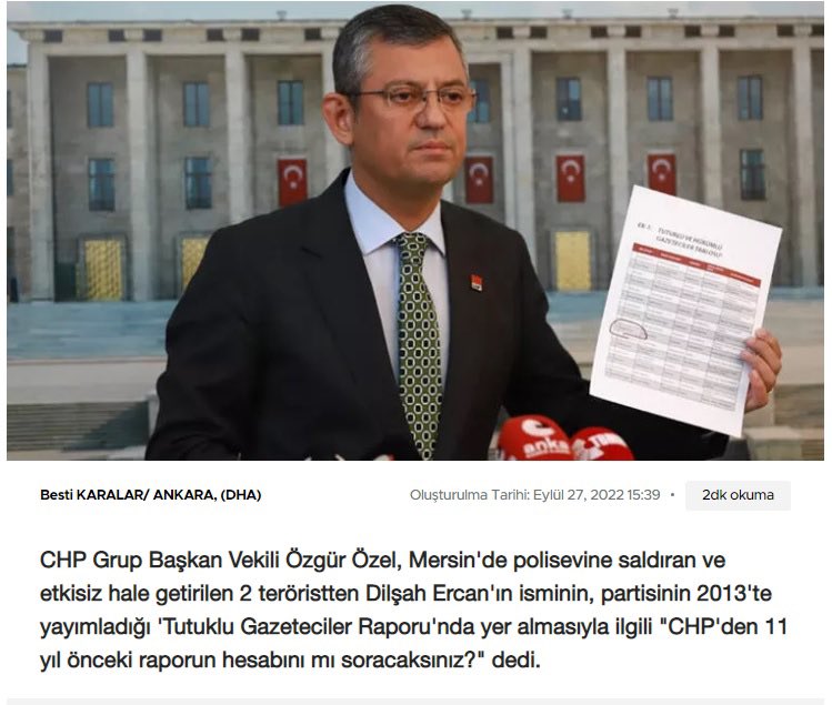 ‼️11 Yıl sonrayı göremezsin belki ama 2 yıl önce gazetelerde de yazılmış olan Terör örgütü üyesi olmaktan 4 yıl hapis yatan Bedrettin Gündeş’i Strateji Geliştirme Daire Başkanlığı’nın başına getirmenizden bahsediyoruz. ✅Sizin hakkınızdan Süleyman Soylu bakanım geliyor!