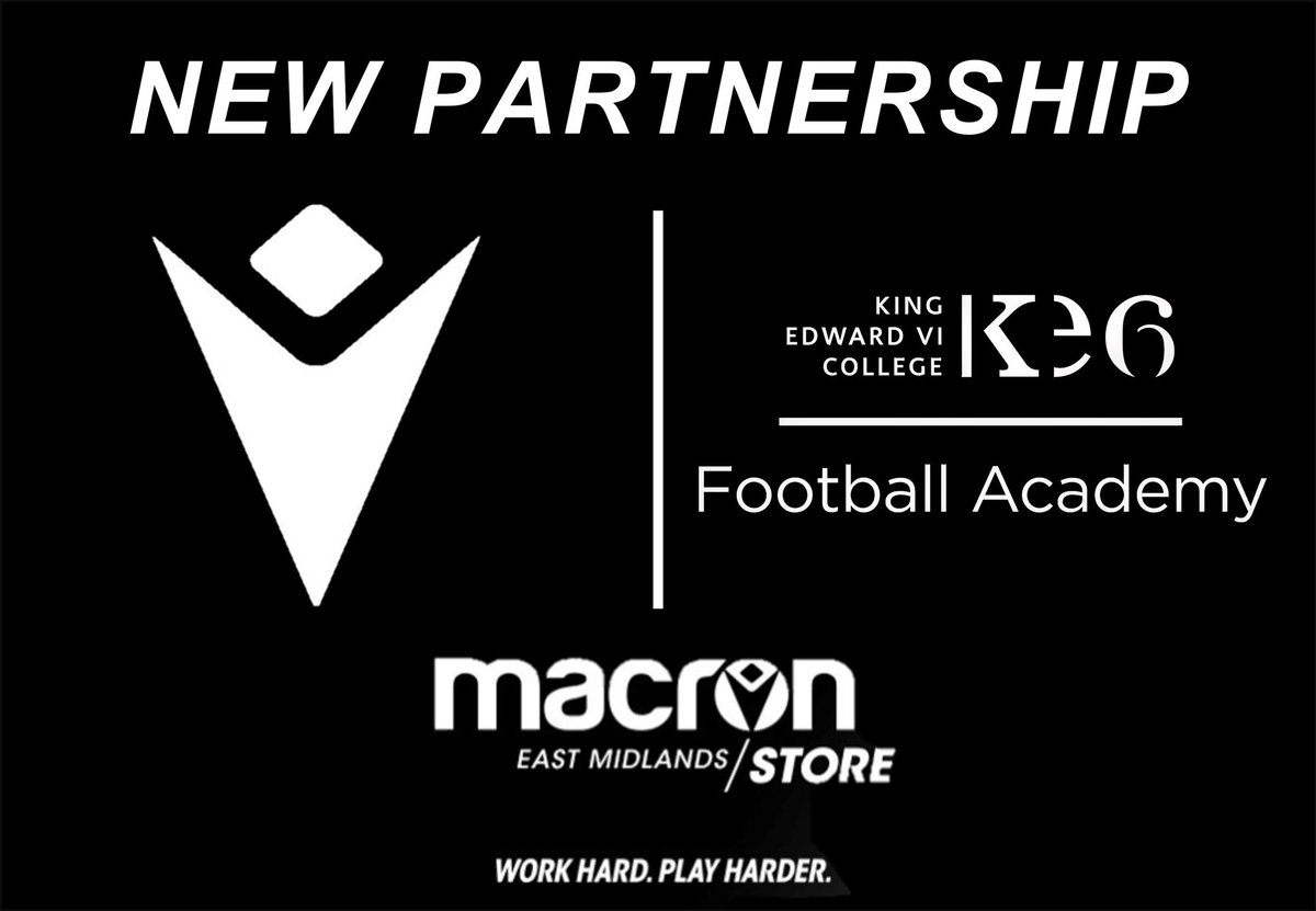 🚨🚨 NEW PARTNERSHIP 🚨🚨

We are pleased to announce our new partnership with King Edward VI College Football Academy. 

Keep your eyes peeled 👀 for the club shop.
