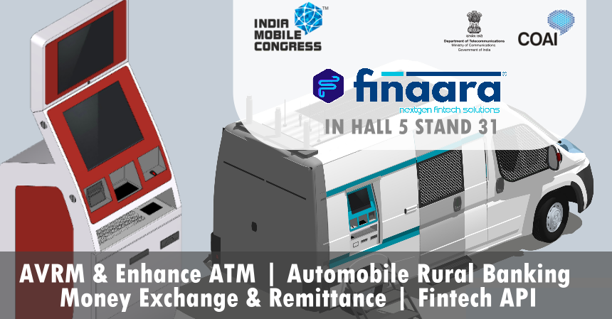 Finaaratech's tweet photo. We @Finaaratech  a @STPI_FinBlue  company presenting our #AVRM (Automated verifiable remittance and money exchange machine with #ATM features), #VAMBX (fully loaded rural banking solution with #mobileATM and a physical automobile counter) using #5g &amp; #loRa enabled Private network https://t.co/uYrW1NYMTS