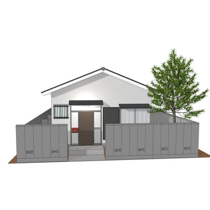 3DマイホームデザイナーPROで昭和の文化住宅を作っています。

年季の汚しは後で描き込みます。素材がなかったので、汲み取り便所の煙突も描かなければ(笑)。どういう、いわくつきの人間が住んでいるのか想像が膨らみますねー。 