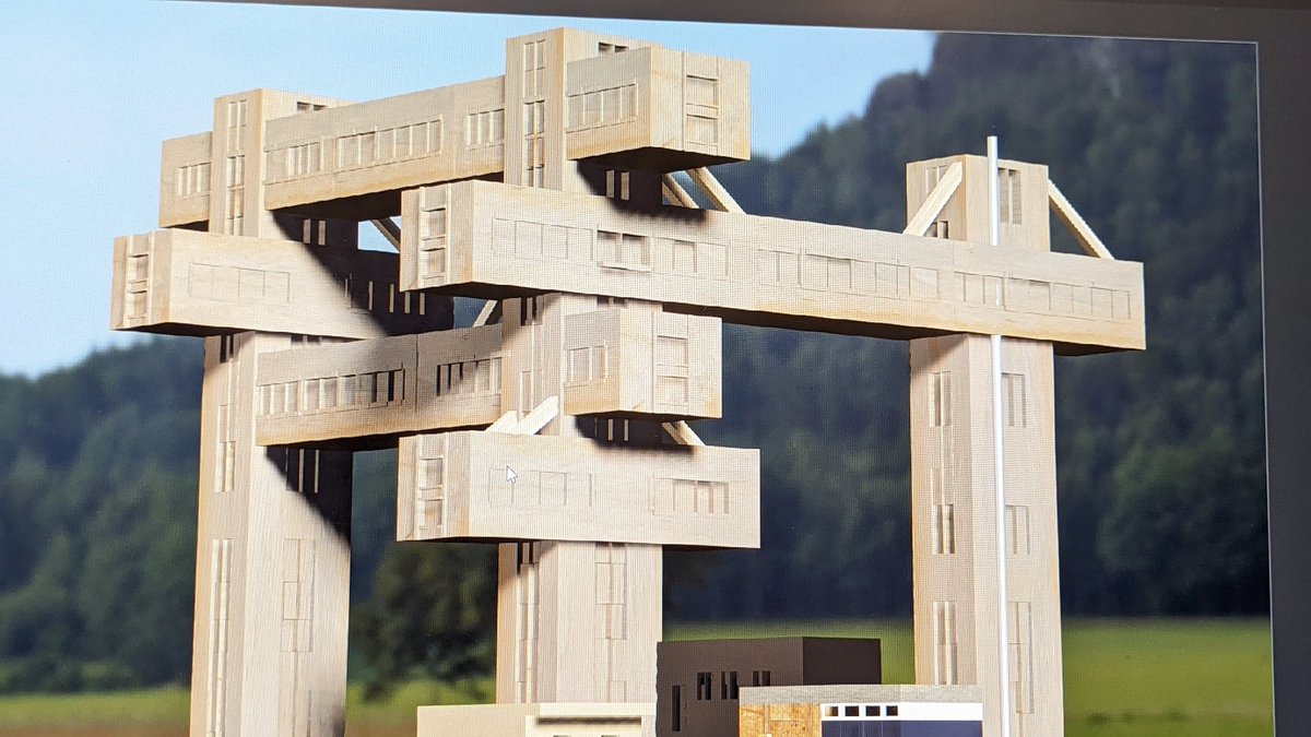 simonpmobbs's tweet photo. We've kick-started #GamesDesign year two here at #hsdc Alton college with an introduction to #3DGraphics using #Blender. Only a few weeks in but I'm already impressed with how well the students have adapted to new techniques and responded to our #brutalism theme with creativity. https://t.co/MCmbgR4DmN