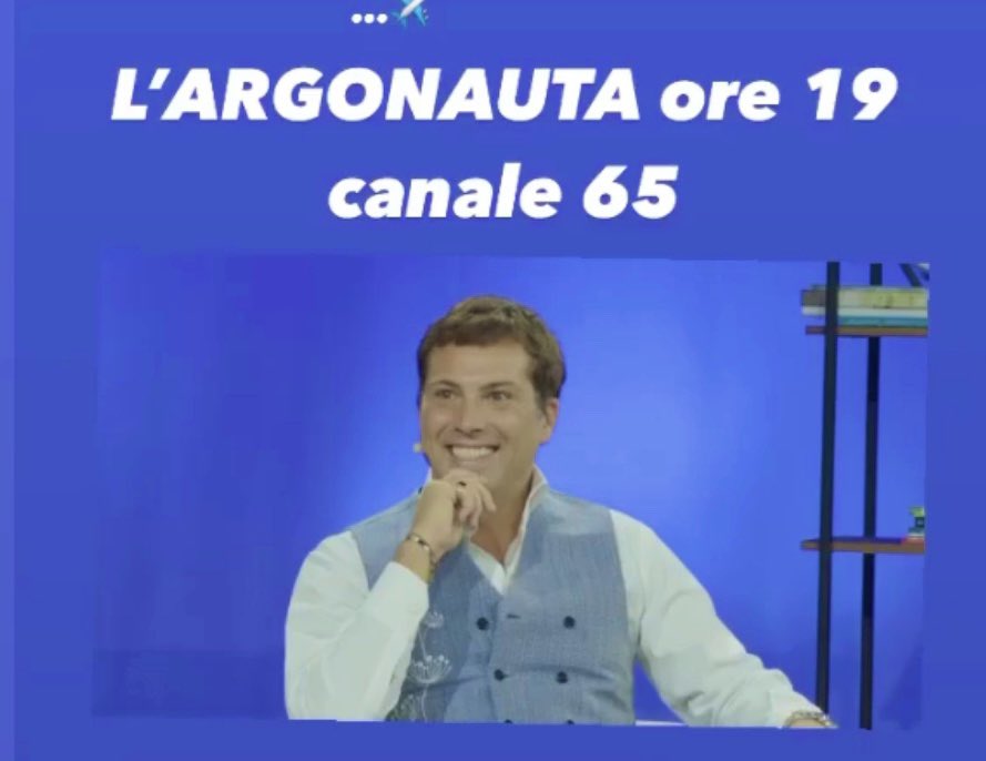 Vinbocciarelli's tweet photo. Oggi 28 ottobre h 19.00 Alma Tv canale 65 #largonauta condotto da #vassilitzivelli Non mancate!
#almatv #vincenzobocciarelli #india #bollywood #cinema #viaggi https://t.co/FrNDNlG1Tj