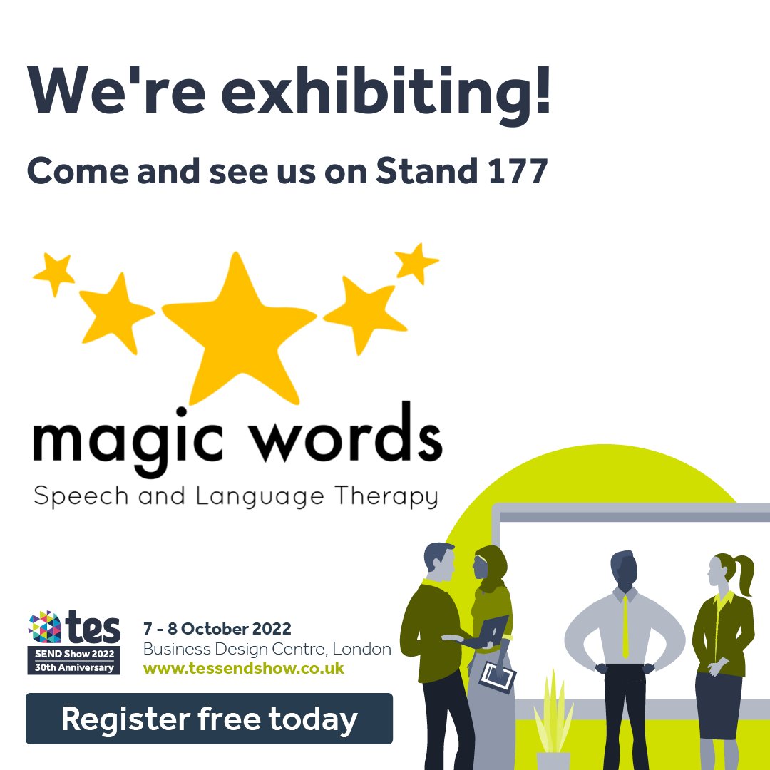 <a href="/MagicWordsSALT/">Magic Words Therapy</a> offers smart, effective solutions
for overcoming speech, language and communication difficulties. Their expert team of speech and language therapists work in over 50 schools, helping thousands of children shine. Register free here - bit.ly/3d0vIwH