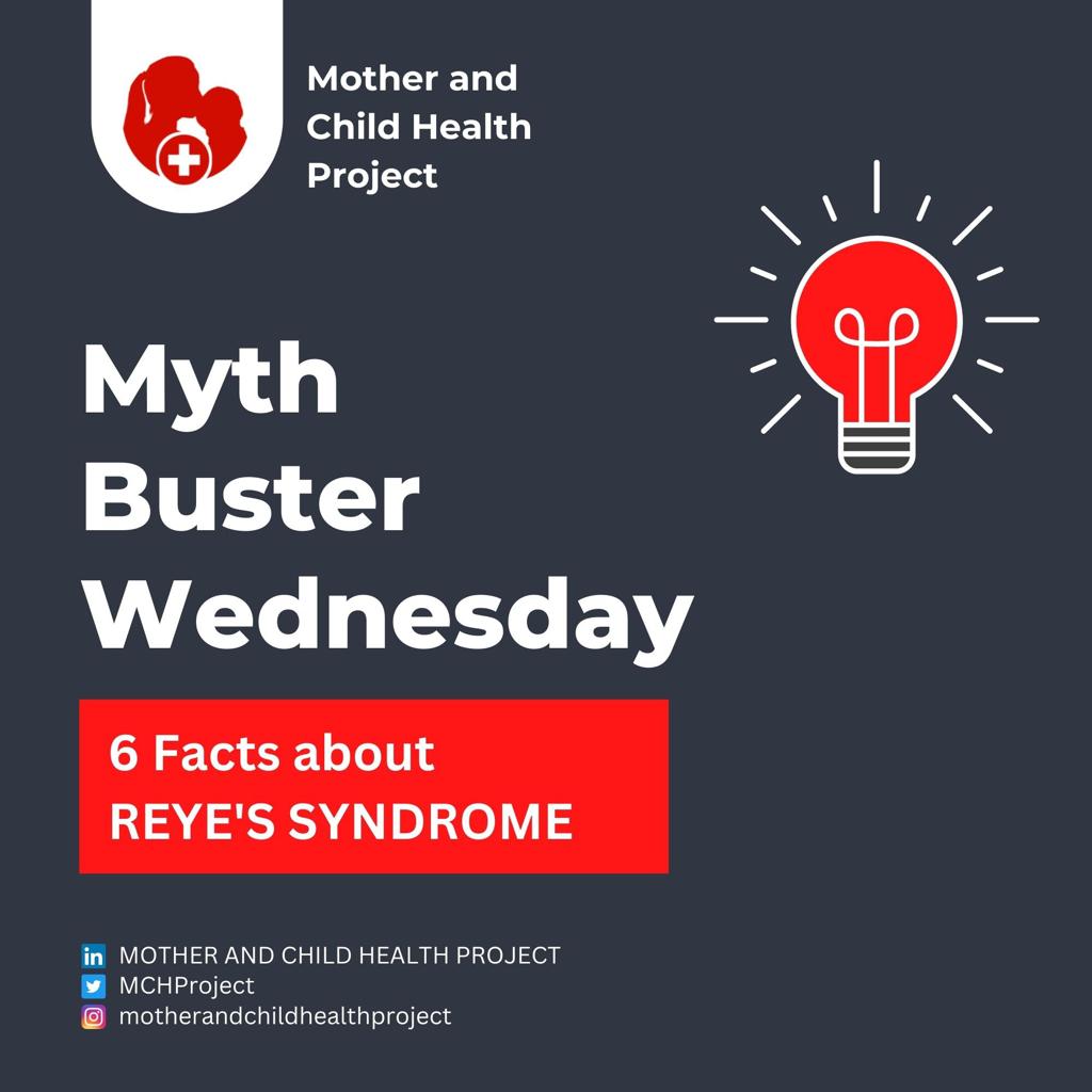 MCHProject's tweet photo. Wednesday facts:
#Facts about Reye’s syndrome . 

Click the link below to visit our social media pages.:

https://t.co/aPuS9boF7e

Don't forget to like, share and comment✨
.
.
#SDG #MotherandChildHealthProject #Wednesdayfacts https://t.co/dBQvBYqZXP