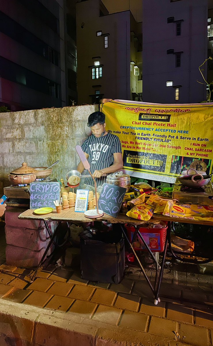 Just Bangalore things 😌 #crypto #NammaBengaluru