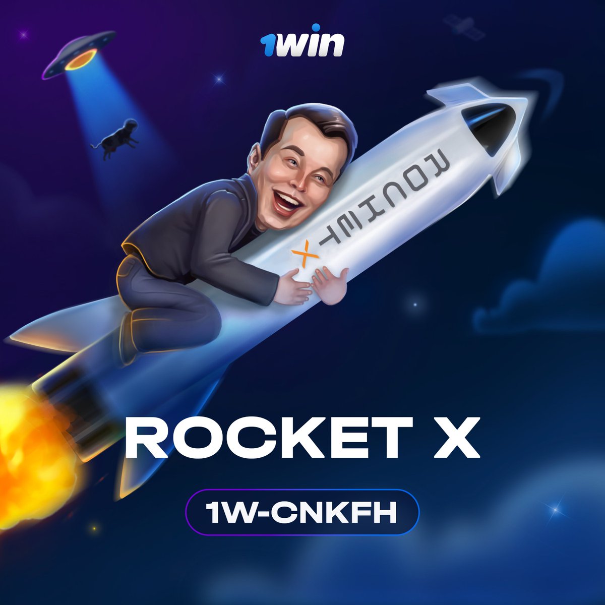 1win_india's tweet photo. 🛸 Rocket X के लिए वाउचर प्राप्त करें!

❗️️ आप मेनू में "बोनस" अनुभाग पर क्लिक करके वाउचर को गेम में ही सक्रिय कर सकते हैं। वाउचर के सही संचालन के लिए, आपको रुपये को मुख्य मुद्रा के रूप में निर्दिष्ट करना होगा।

🚀 खेलना - https://t.co/j2AyxN9vIh https://t.co/SEazREB6Zc