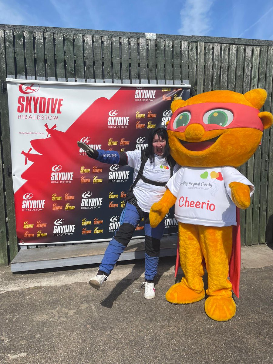 It's our skydive eve! 🪂🛩️ Thank you and good luck to Louise, Kelvin & Chloe, Michelle, Richard, Madelaine, Jessica, Lewis, Molly & Ryan - you are all amazing 💙To support them check out our facebook page or text SKY to 70450 to donate £2