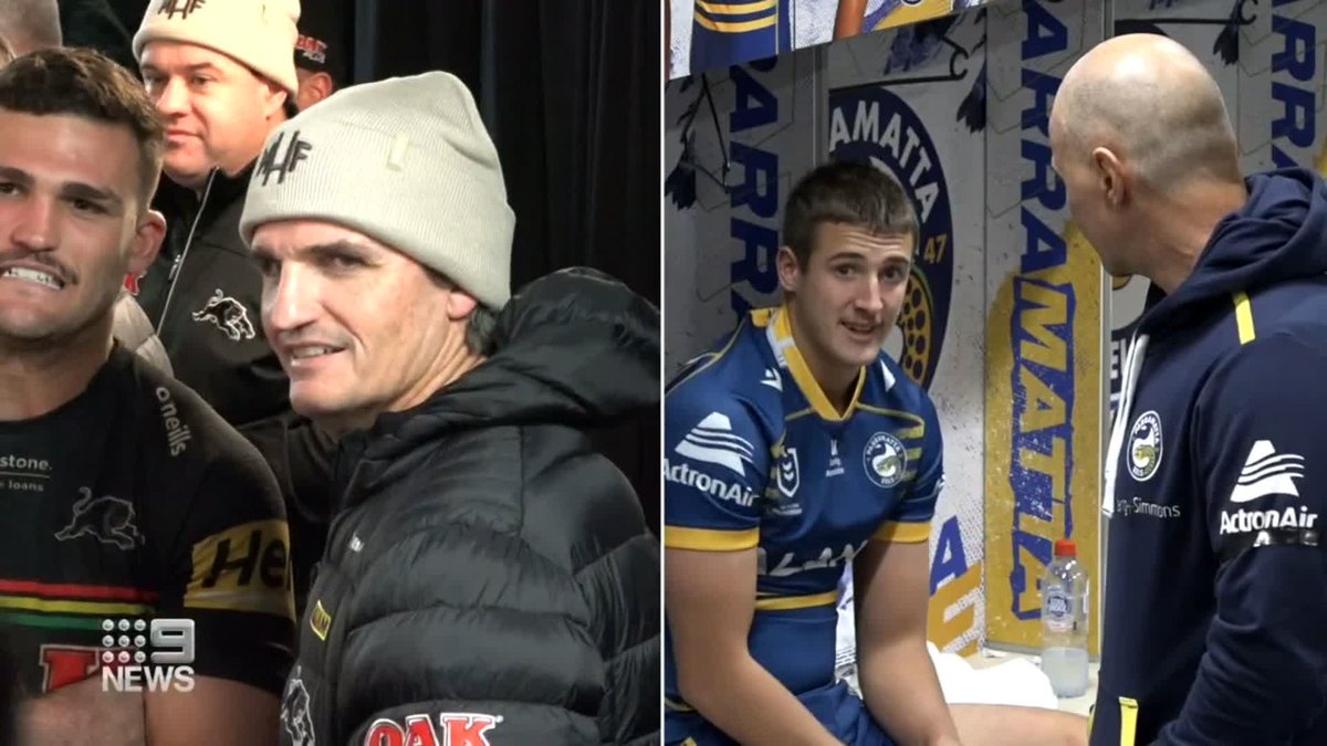 Jake Arthur has revealed there are times he hasn't been picked because his father and coach was concerned about perceived favouritism.But Arthur praises his dad for being a father figure for many players at @TheParraEels ahead of Sunday's #NRL Grand Final. @Danny_Weidler #9News 