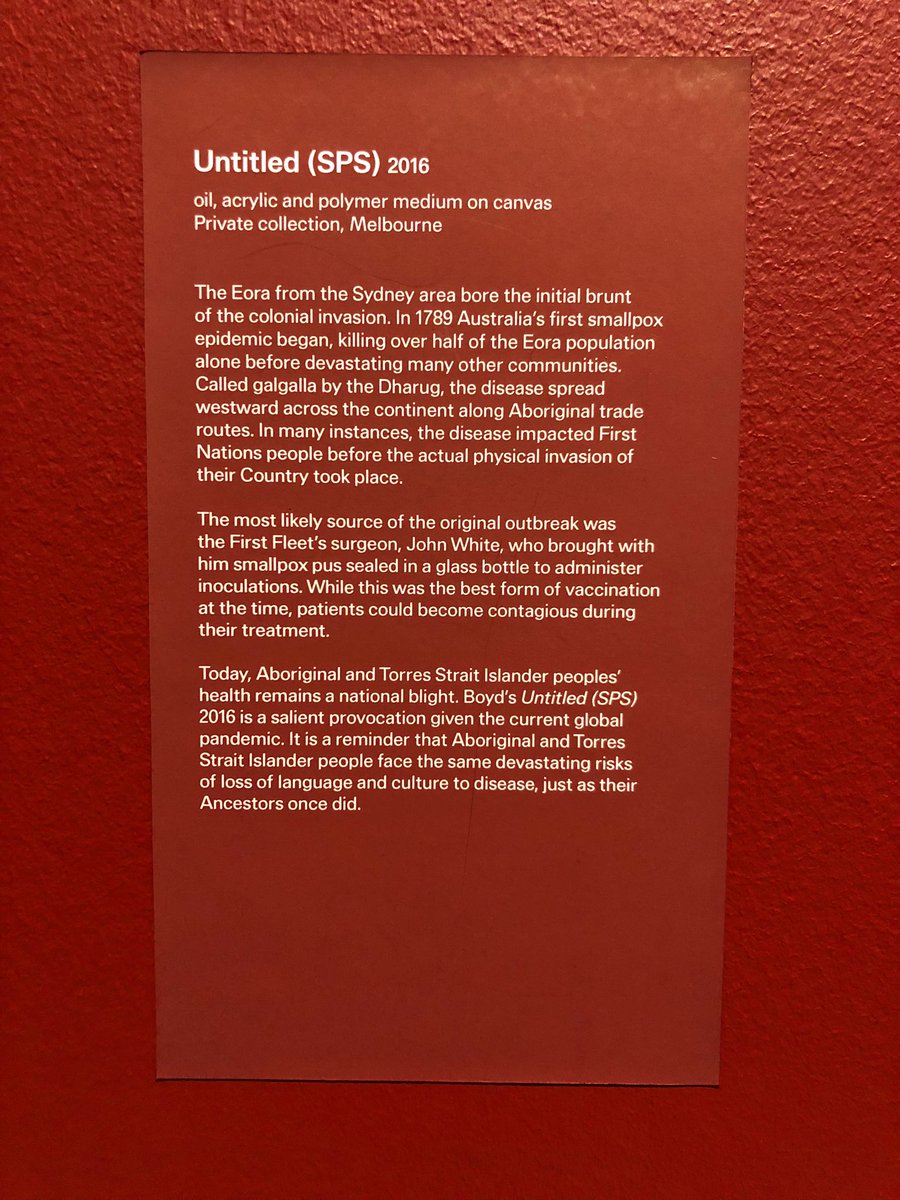 take a scientist to an art gallery and they’ll find the one science related artwork 🦠🔬 #smallpox #TreasureIsland #danielboyd