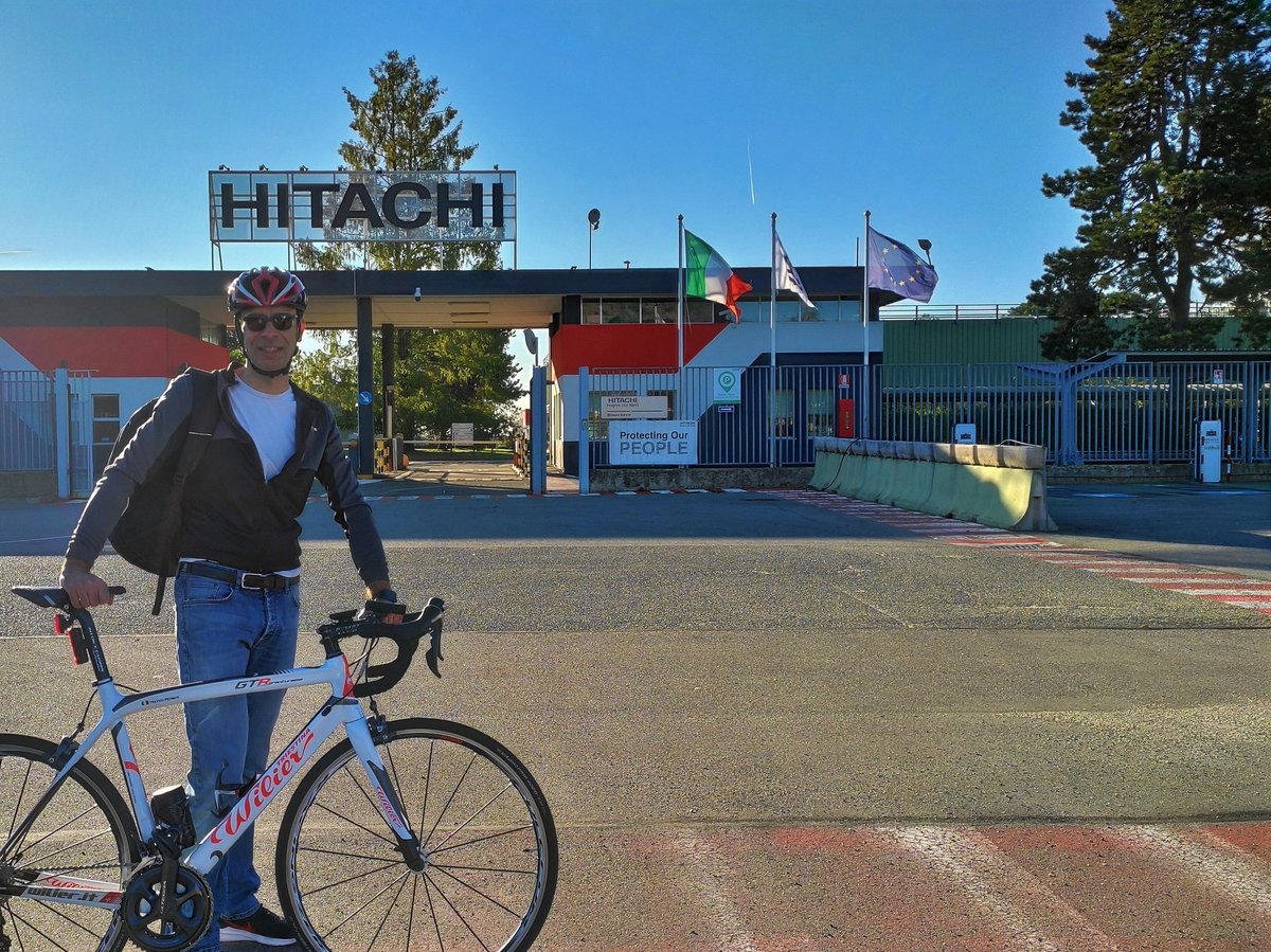 HitachiRailIT's tweet photo. Continua l'impegno Hitachi Rail per un mondo più sostenibile!
Abbiamo promosso nelle sedi italiane l'iniziativa "Bike to work" in occasione della "Settimana Europea della Mobilità" - #Mobilityweek - ed è stato fantastico vedere il #teamhitachi in azione! https://t.co/NjTNGopzk9
