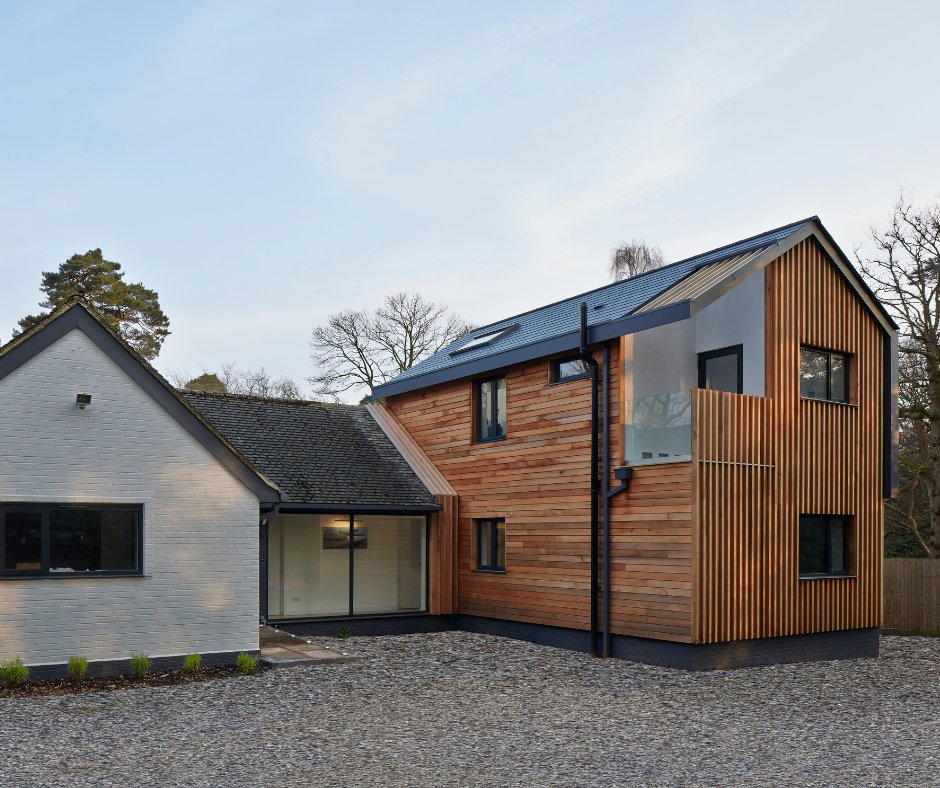 BuildStore's tweet image. Have a look at this stunning home conversion! Credit to LA Hally Architects.

Looking to add an extension to your home or convert an existing property? We may be able to help! okt.to/08Byp2

#conversion #renovations #homeimprovements #homebuilding #selfbuild
