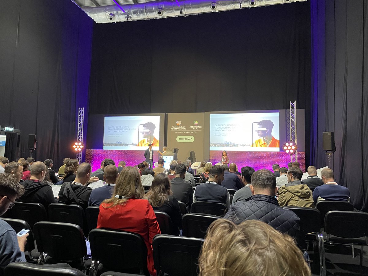 Ready for the Carrefour keynote #ecommerceExpo