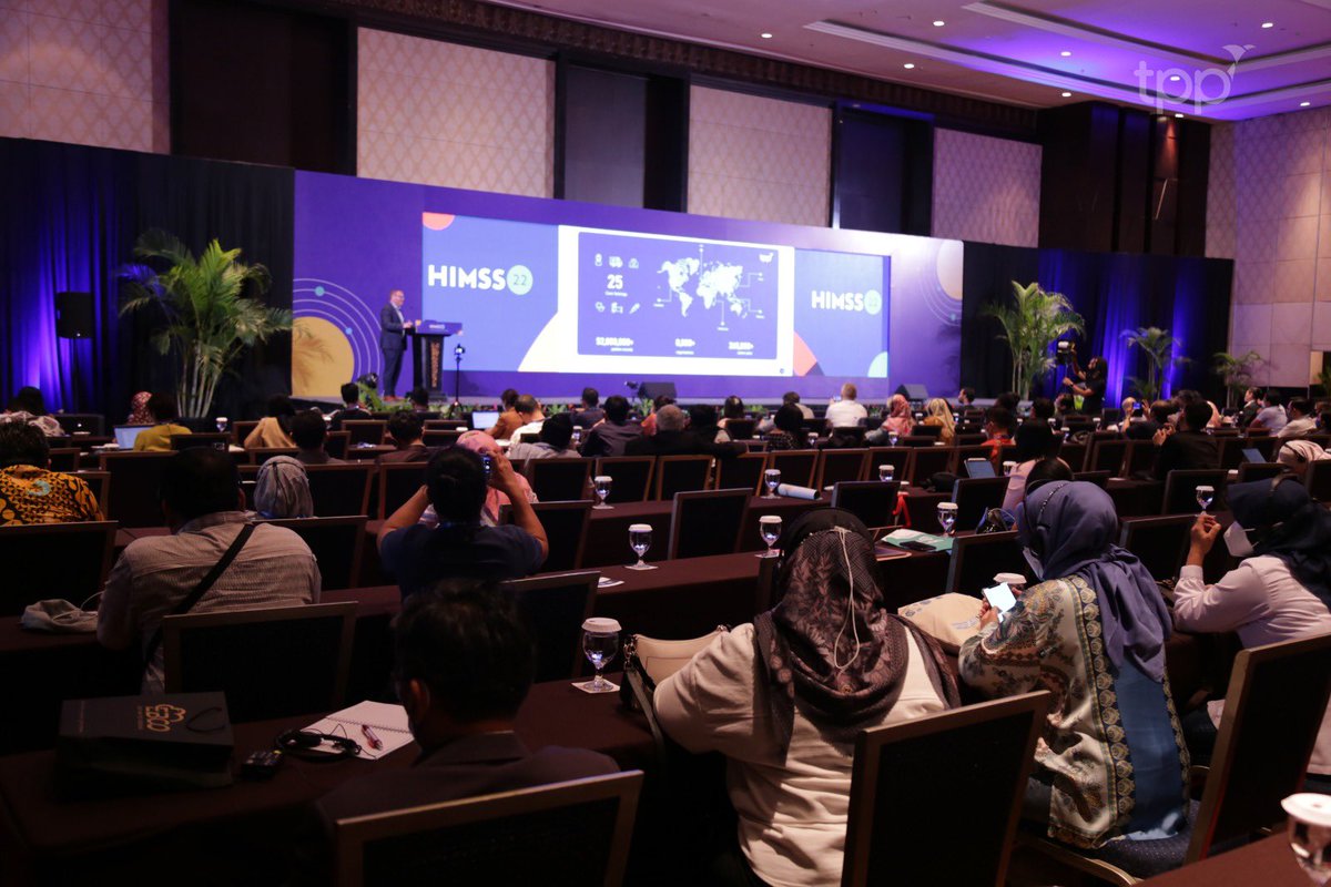 TPP_SystmOne's tweet photo. .@drchrisbates delivered an outstanding keynote speech at @HIMSS on “Next-Generation Analytics: Towards New Attainment Levels” this afternoon in Bali, Indonesia. #HIMSS22APAC https://t.co/OUWtAmaCuh