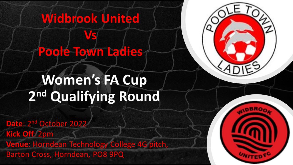 widbrookres's tweet photo. No game for our reserves this weekend,  however we will all be cheering on our first team on as they make there first ever appearance in the women's FA cup. @PooleTownLadies @VitalityWFACup
https://t.co/Qe2OCTNGe0 https://t.co/sWcR16QBlj