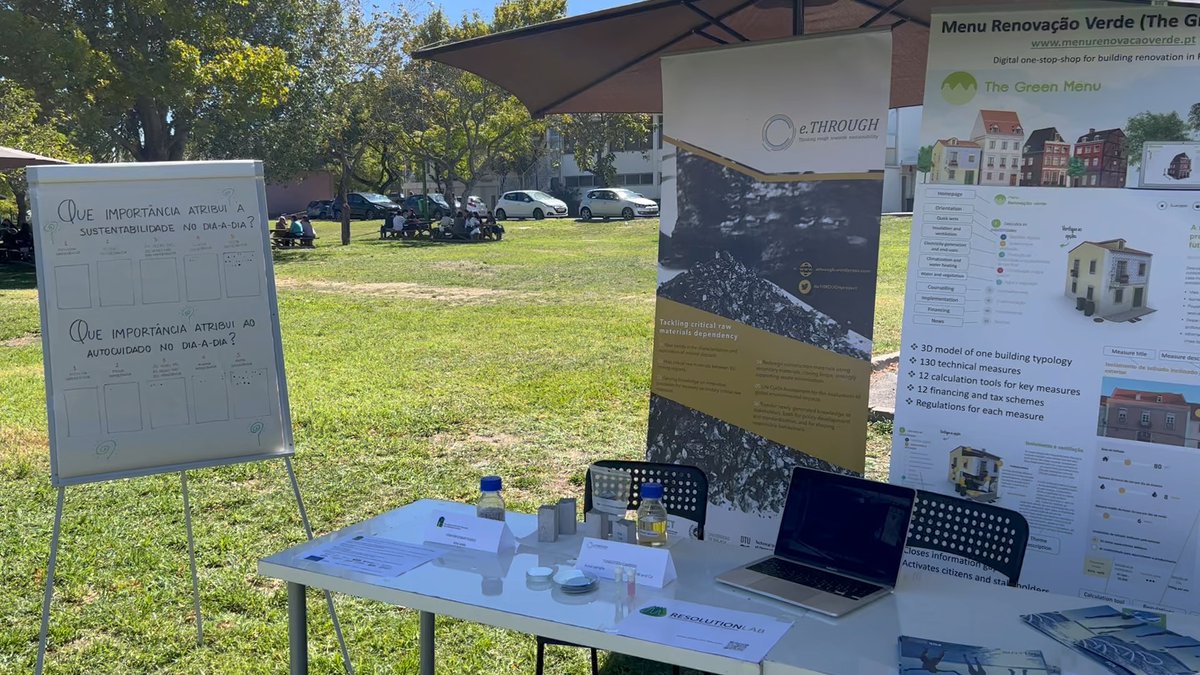e.THROUGH (@ethroughproject) on Twitter photo <a href="/eTHROUGHproject/">e.THROUGH</a> is represented at the Care-full Sustainability Campus Days at <a href="/FCTNOVA/">Faculdade de Ciências e Tecnologia | NOVA FCT</a>, 27-28 September, together with the RELiEF project and other <a href="/CENSEFCTNOVA/">Center for Environmental & Sustainability Research</a>.
<a href="/H2020_impact/">Impact in H2020</a> <a href="/eTHROUGHproject/">e.THROUGH</a> is represented at the Care-full Sustainability Campus Days at <a href="/FCTNOVA/">Faculdade de Ciências e Tecnologia | NOVA FCT</a>, 27-28 September, together with the RELiEF project and other <a href="/CENSEFCTNOVA/">Center for Environmental & Sustainability Research</a>.
<a href="/H2020_impact/">Impact in H2020</a>
