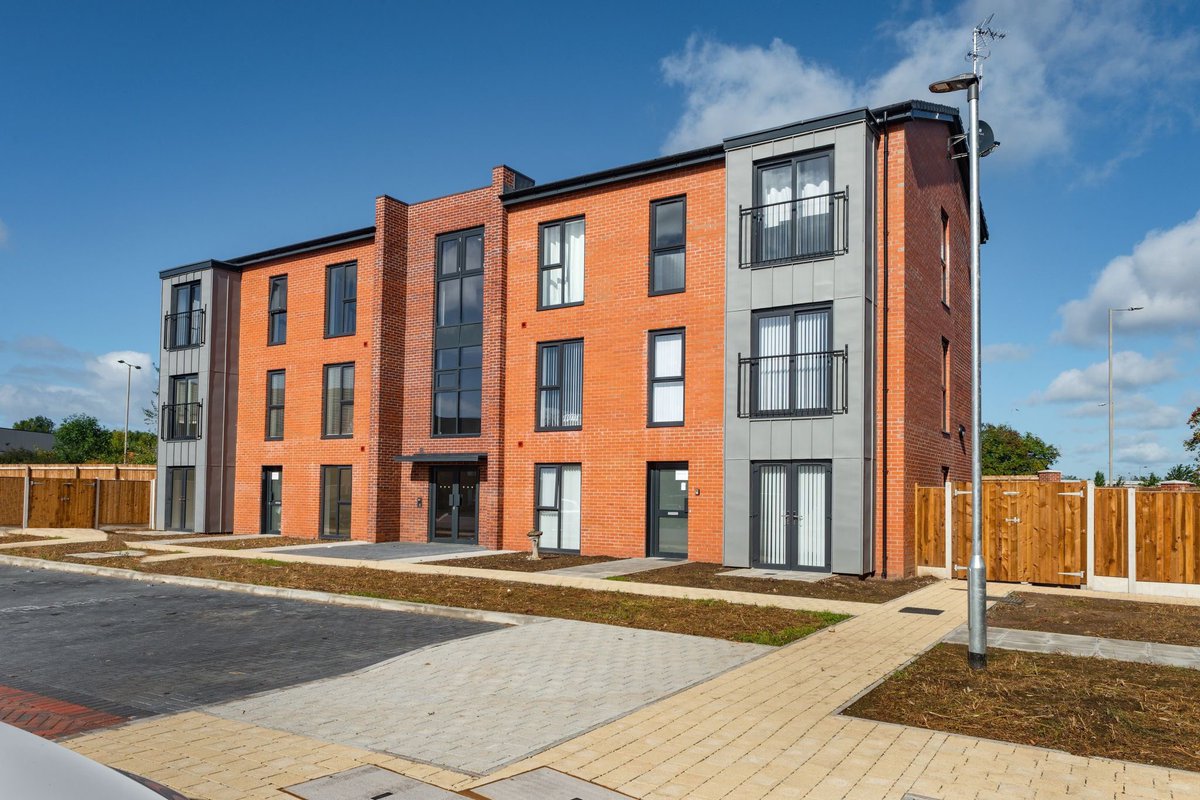 We have now completed the works at Altbridge for <a href="/CobaltHousing/">Cobalt Housing</a>. These 57 new homes bring a much needed mix of 1 and 2-bedroomed apartments, and 2, 3 and 4-bed houses to a popular area.

The team have done a fantastic job!

#improvinglives #collaboration #housing #newhomes