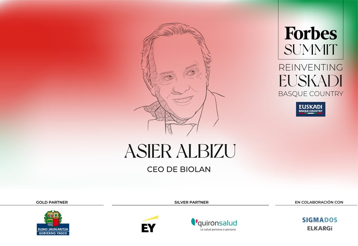 Hoy se celebra La I edición de “Forbes Summit Reinventing Euskadi”, en el que nuestro Director General <a href="/AsierAlbizu/">Asier Albizu</a> participará en la mesa de #salud titulada “La nueva industria de salud vasca: innovación al servicio de la competitividad”.
