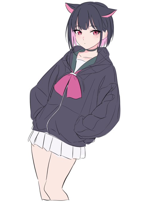 少し前に描いてた途中のやつ 