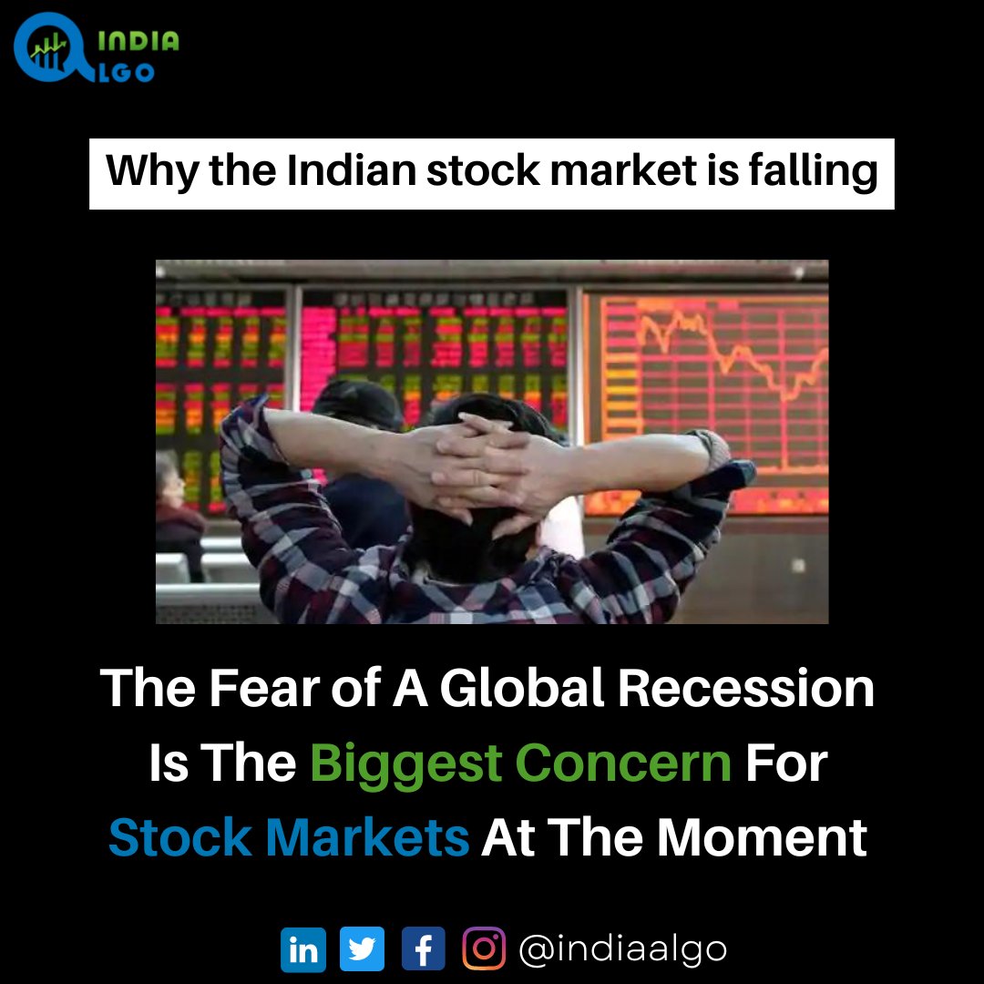 IndiaAlgo's tweet image. The Indian stock market has been in a downtrend. Here’s why?

Source: Livemint

Follow @indiaalgo for more stock updates, financial news, startup news, stock tips, and Quotes✅

INDIA ALGO

#indiaalgo #algosoftware