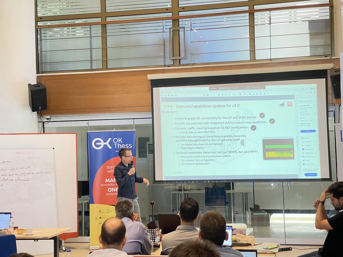 evolved5g's tweet image. #LearnAboutEVOLVED5G: Its time for the #SMEs presentations! All SMEs of the project are now presenting their plans for enhancements on the Project #NetApps.
@5GPPP @HorizonEU