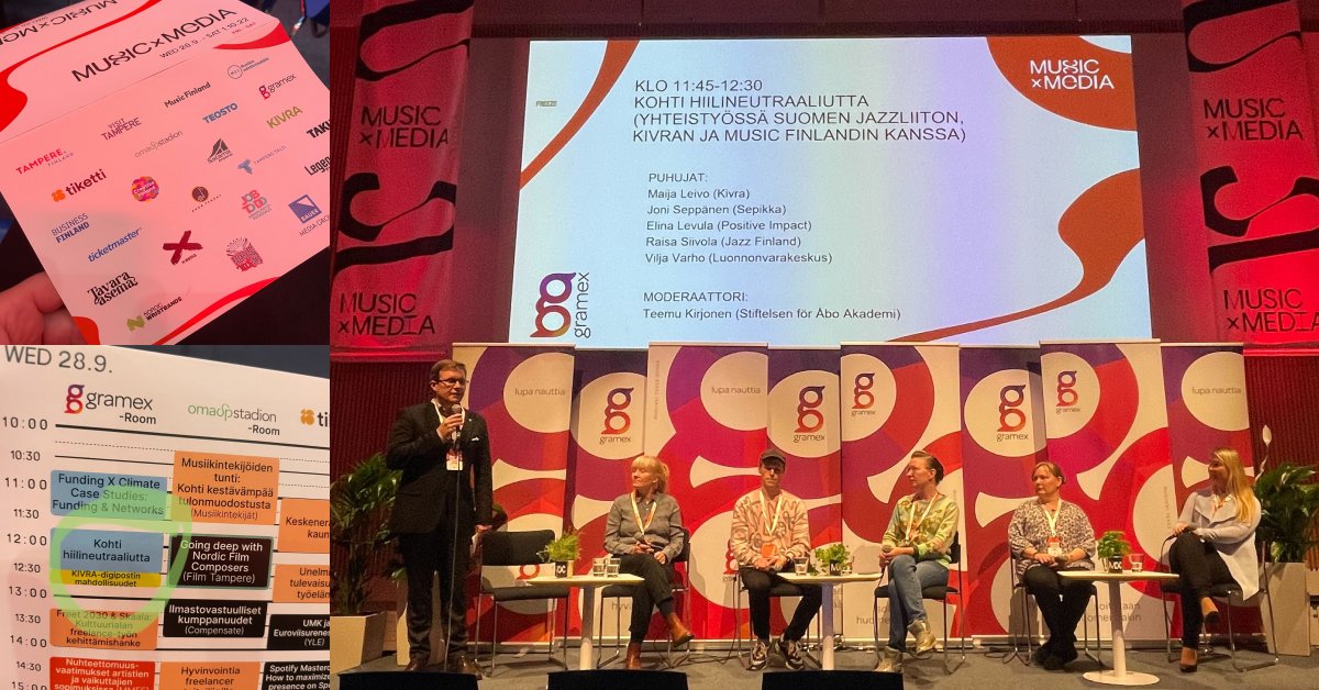 Kivra mukana <a href="/musicxmediafi/">Music x Media</a>  tulevaisuusfoorumissa Tampereella! 

#Vastuullisuus on yksi Music x Median teemoista. Kivra toimittaa kaikki dokumentit kuten myös tämän tapahtuman liput perille sähköisesti, vastuullisesti, luotettavasti ja saavutettavasti.

#musicmedia2022 #kivra