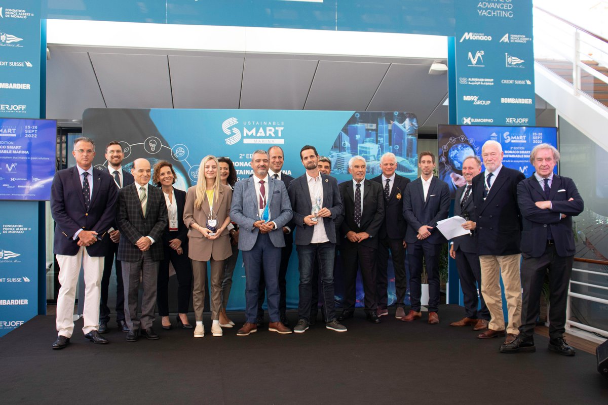 Monaco Smart & Sustainable Marina (@smartyachtingm) on Twitter photo Congratulations to <a href="/EconcreteL/">ECOncrete</a> 🇮🇱, #NBAX 🇦🇹 & <a href="/FLISVOSMARINA/">FLISVOS MARINA</a> 🇬🇷, winners of the International #Smart & #Sustainable Awards 🏆
And to <a href="/snohetta/">Snøhetta</a> & #PortoHabacoa, the two 'coup de cœur' 2022
RDV NEXT YEAR!
📍bit.ly/3UMvAC4
<a href="/yachtclubmonaco/">Yacht Club de Monaco</a> <a href="/MonacoMarinaMa1/">Monaco Marina Management</a> <a href="/BlumorphoSAS/">BLUMORPHO</a> Congratulations to <a href="/EconcreteL/">ECOncrete</a> 🇮🇱, #NBAX 🇦🇹 & <a href="/FLISVOSMARINA/">FLISVOS MARINA</a> 🇬🇷, winners of the International #Smart & #Sustainable Awards 🏆
And to <a href="/snohetta/">Snøhetta</a> & #PortoHabacoa, the two 'coup de cœur' 2022
RDV NEXT YEAR!
📍bit.ly/3UMvAC4
<a href="/yachtclubmonaco/">Yacht Club de Monaco</a> <a href="/MonacoMarinaMa1/">Monaco Marina Management</a> <a href="/BlumorphoSAS/">BLUMORPHO</a>
