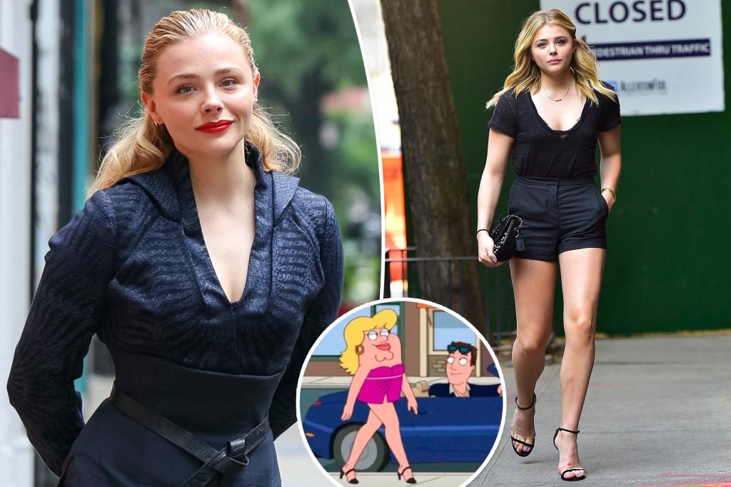 New York Post on X: Chloë Grace Moretz: I suffered body dysmorphia after  'Family Guy' meme   / X