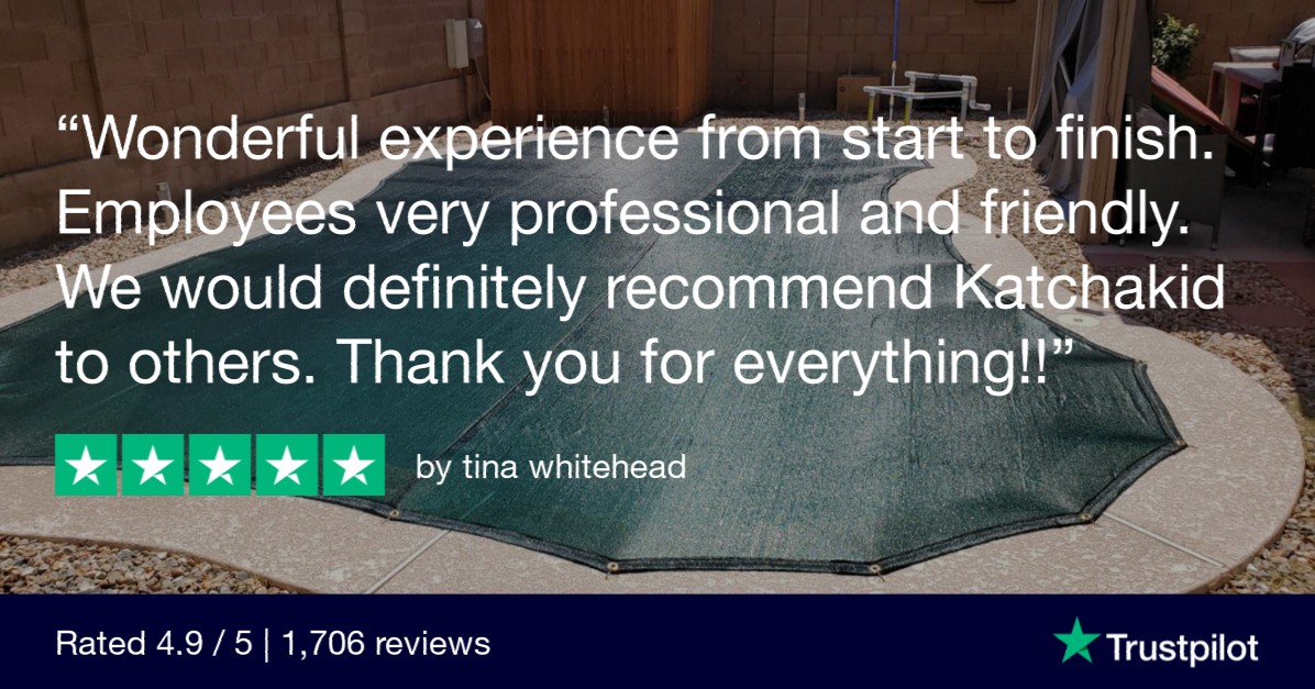 Katchakidinc's tweet image. Close to 2000 reviews! We are grateful and appreciate your valuable feedback.

#poolsafety #poolsafetynet #poolnet #poolnets #poolcover #poolcovers #poolfence #poolfences #swimmingpools #swimmingpool #poolfencing #katchakid #katchakidinc #https://katchakid.com/