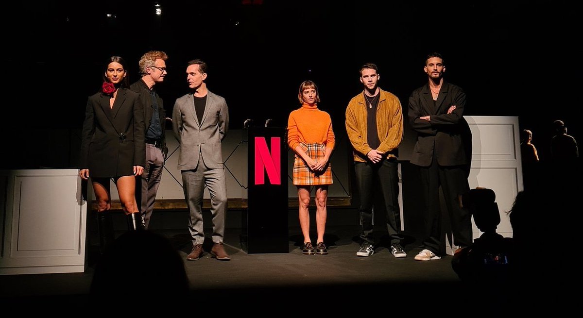 HablandoSerie's tweet photo. Netflix anuncia al elenco de #Berlín, spin-off de #LaCasaDePapel.

Se unen a Pedro Alonso: Tristán Ulloa, Michelle Jenner, Begoña Vargas, Julio Peña y Joel Sánchez. https://t.co/bejMmAMi1T