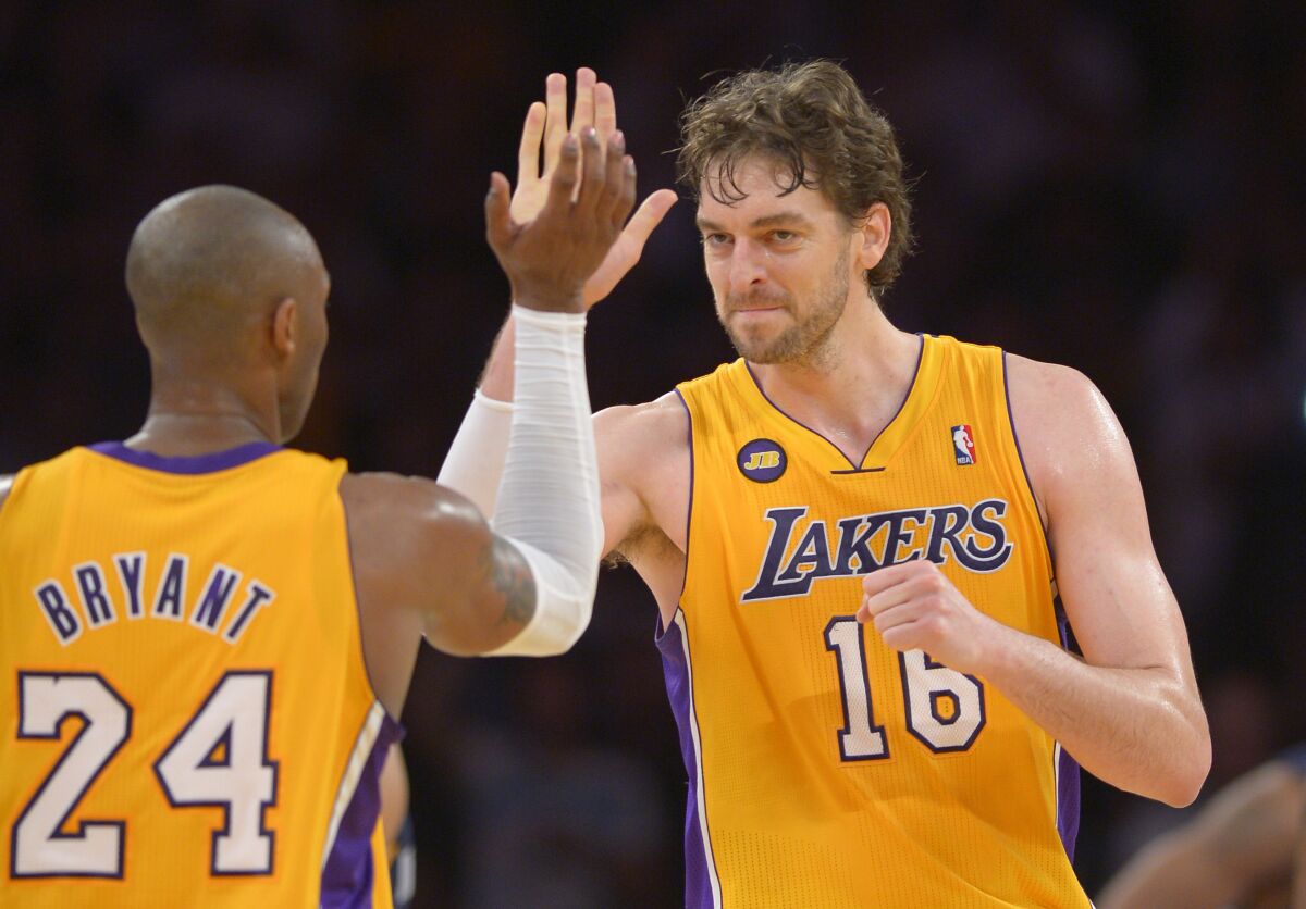 Happy 43rd Birthday Pau Gasol! Legend of the game.  