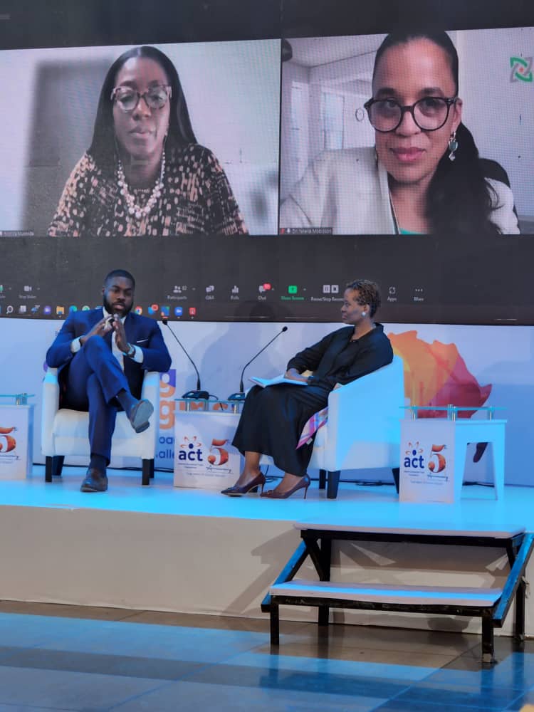 LSETF's tweet photo. Our Executive Secretary, Teju Abisoye, moderated the plenary session on “Africa’s Disruptors: The Changing Landscape of Innovation” at the @ACTFoundation_ Breakfast Dialogue today.
#LSETF2022
#ACTBFD2022
#5YearsofACTion https://t.co/E32zcecnrO