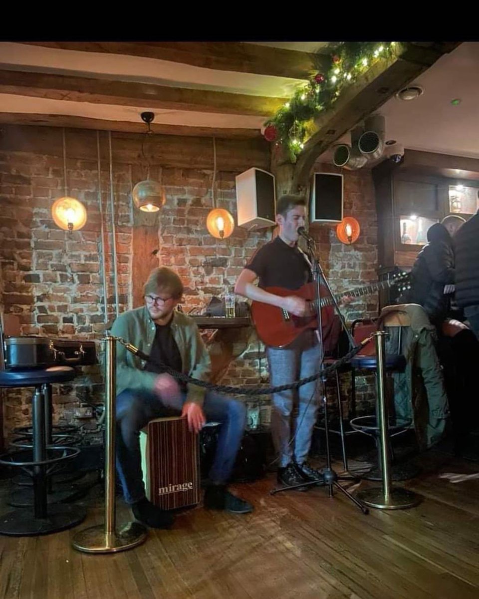 More #livemusic this Friday night from 8pm with the awesome acoustic sounds of NathNJosh