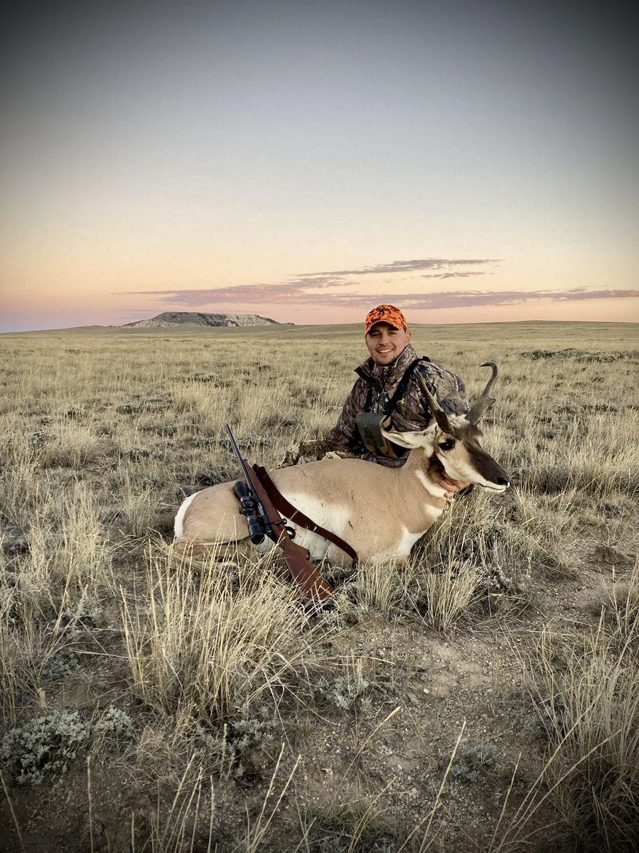 paboyzoutdoors1's tweet photo. Congratulations to staff member @wyattkirkendall on this awesome antelope he harvested in Wyoming!
#antelope #antelopehunting #goat #goathunting #paboyz #paboyzoutdoors #whatgetsyououtdoors #rifle #riflehunting #dreamhunt https://t.co/Ajzi9w5quJ