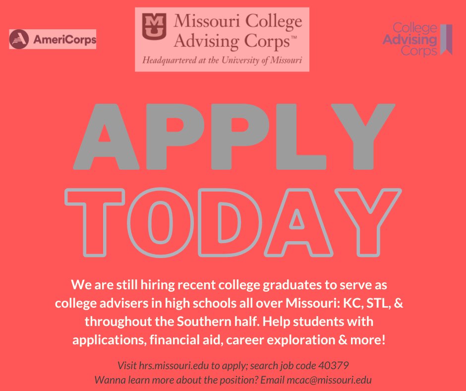 Missouri College Advising Corps tweet media