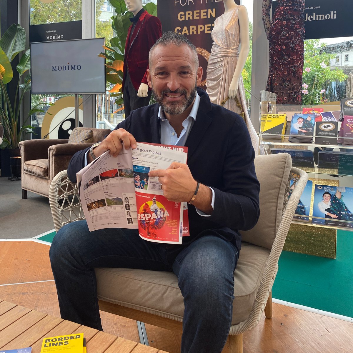 FIFAMuseum's tweet photo. The FIFA Museum and @zurichfilmfest bring football to the big screen!

Tonight at 7pm, world premiere of WHEN THE WORLD WATCHED: ITALY 2006, and tomorrow at 3pm, @ChristianJungen will host a live talk with star guests Gianluca Zambrotta and Fabio Caressa at the FIFA Museum. https://t.co/tQgQ8nuNN4