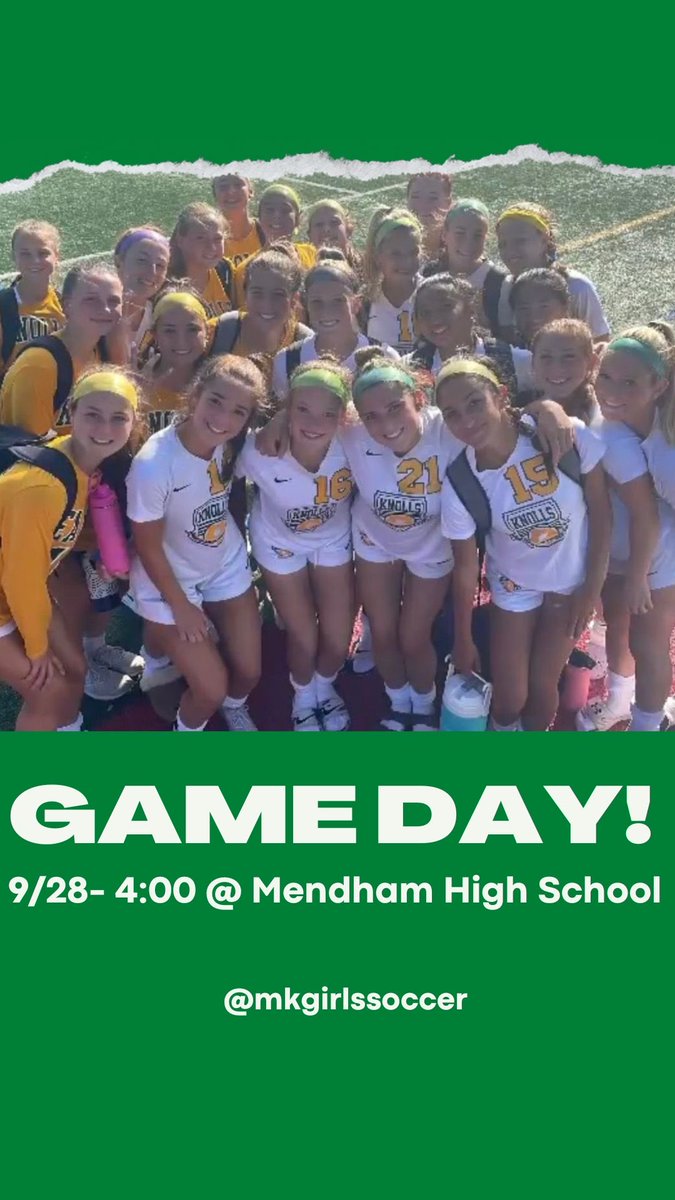 Game Day!! #mkeaglepride ⁦<a href="/MKgirlSoccer/">MKGS</a>⁩