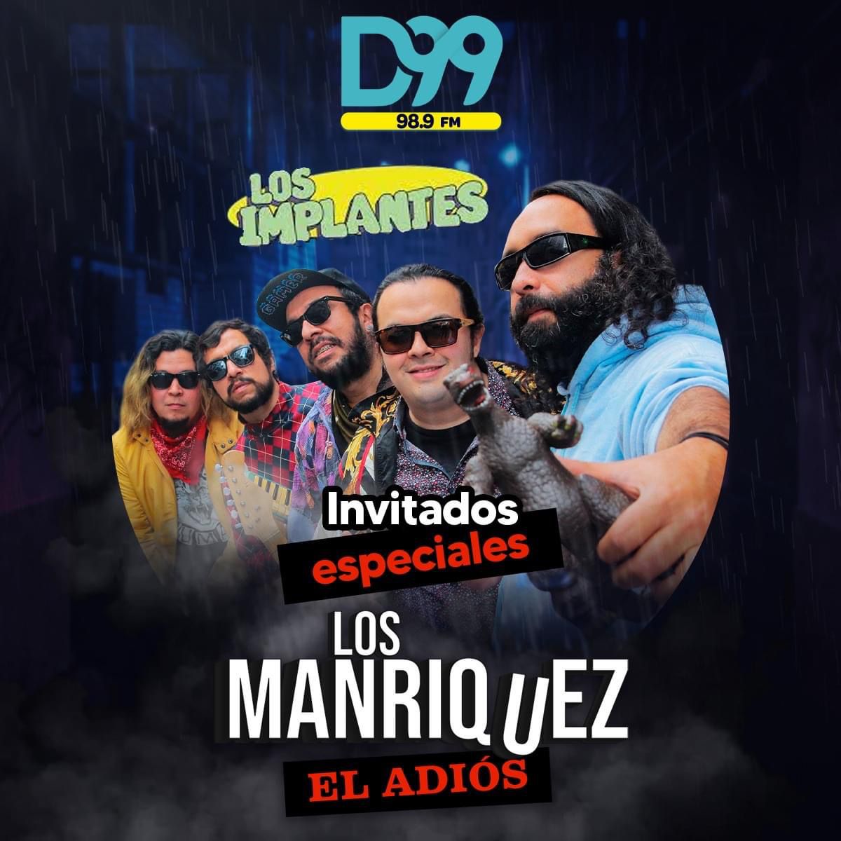 losimplantes's tweet photo. ¡Hoy le damos en #ElAdiósDeLosManríquez,
se transmite por Facebook🔴a las 8 PM, Sintonicen banda! @MorocoPalacios @lamolechida @D99Radio
#Manriquez #losimplantes #eladios #rock #rockenvivo #livemusic #despedida #d99 #radio #Facebook #monterrey #show #liveshow #today #sep28 https://t.co/2zksVrWjFy