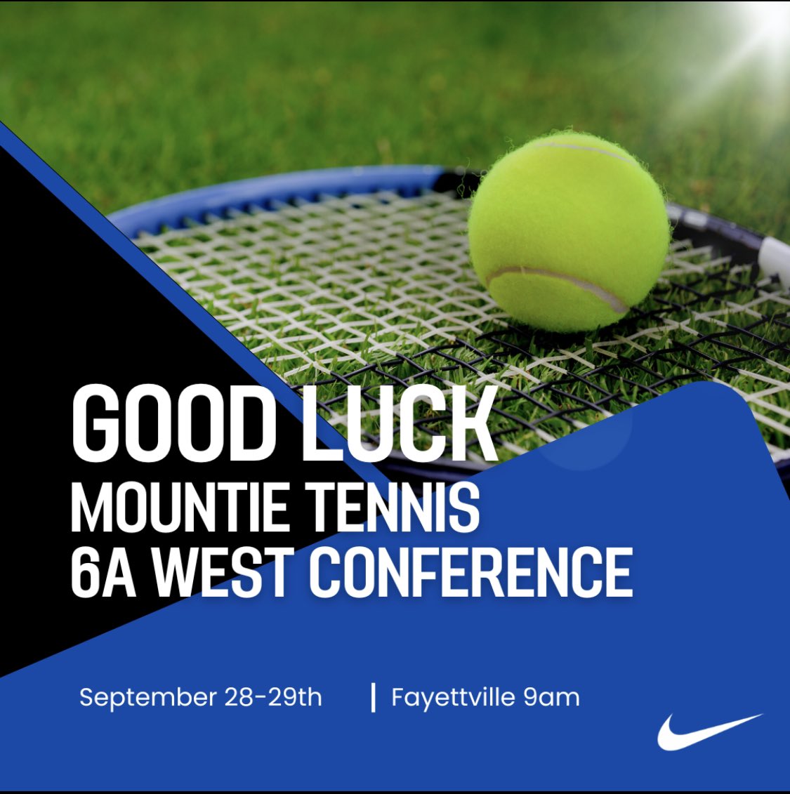 Conference Day!! @RPS_Athletics <a href="/RHS_Williams/">Lisa Williams</a> #MountieTough!