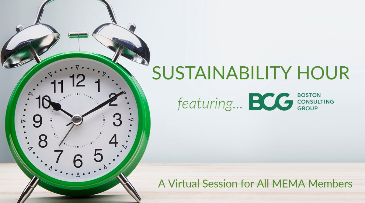 MEMA the Vehicle Suppliers Association (@mera_org) on Twitter photo Register today for Episode 2 of Sustainability Hour featuring <a href="/BCG/">Boston Consulting Group</a>: Decarbonizing Your Supply Chain on Oct. 20. This session is free for all MEMA members. Join us to discuss net-zero supply chains in transportation. lnkd.in/g_ewRkTX
@AASA_MEMA @HDMADialogue @OESAconnect Register today for Episode 2 of Sustainability Hour featuring <a href="/BCG/">Boston Consulting Group</a>: Decarbonizing Your Supply Chain on Oct. 20. This session is free for all MEMA members. Join us to discuss net-zero supply chains in transportation. lnkd.in/g_ewRkTX
@AASA_MEMA @HDMADialogue @OESAconnect