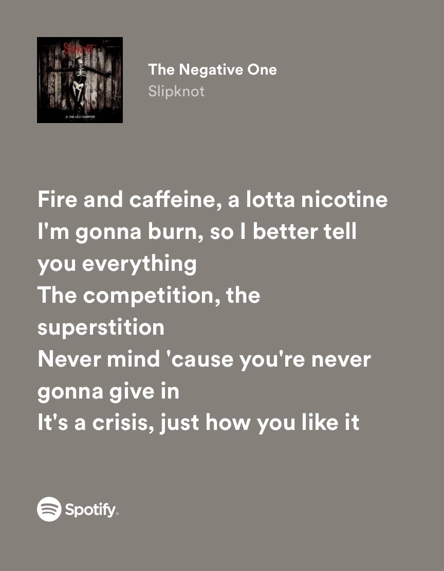 helioscobalt's tweet photo. ⁦@slipknot⁩  #thenegativeone  https://t.co/U3vGuYTXA4 https://t.co/YXzi4yQhQo