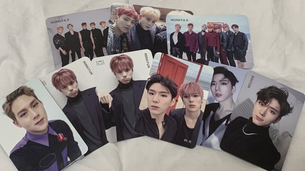 販売での到着 MONSTA X NO LIMIT キヒョン トレカ イベント サノク 本